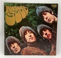 Beatles "Rubber Soul" Pop Rock LP Record Album