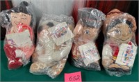 N - LOT OF 4 COLLECTIBLE DOLLS (G52)