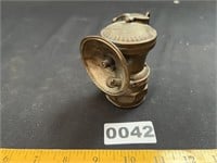 Antique Carbide Miner's Lamp