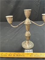 Weighted Sterling Candle Stick