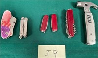 N - LOT OF COLLECTIBLE POCKET KNIVES (I9)