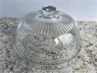 Cake Plate with Cloche Cover
