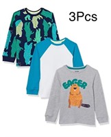 3Pcs 3T Amazon Essentials Boys and Toddlers'