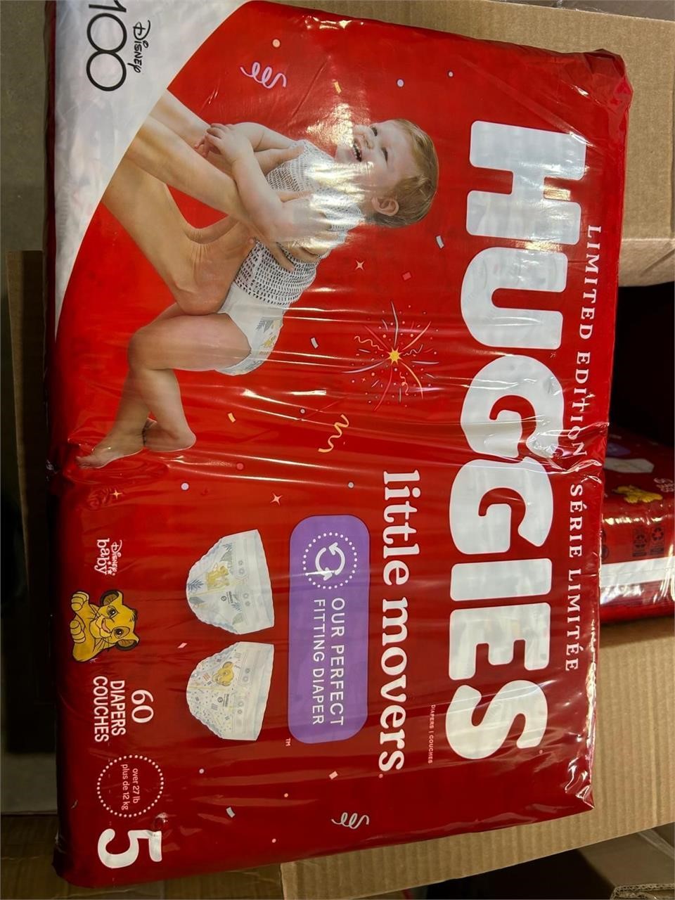 New Baby Diapers Size 5, Pack, 60ct