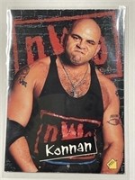 1998 Topps WCW NWO #S7 Konnan Insert Sticker Card