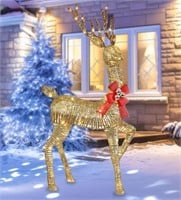 Lighted Christmas Decoration Reindeer 56In