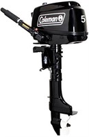 Coleman 5HP Easy Start Outboard Boat Motor
