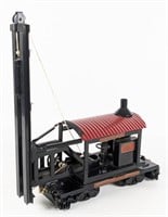 T-Reproduction Buddy L Outdoor RR Pile Driver