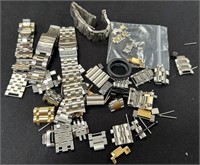 N - LOT OF WATCH BAND PARTS (J14)