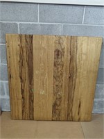 Square Commercial Solid Hardwood Table Top