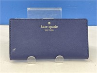 Blue Kate Spade Wallet