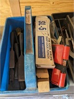 TOOL CADDYS AND CONTENTS, SAWS, SNIPS, MISC