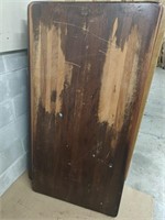 Solid Mahogany Hardwood Commercial Tabletop