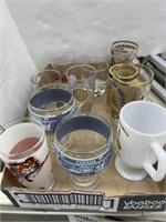 Tray Of Mugs & Glasses - 2 Toronto Canada,