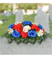 Cemetery Flowers Saddle Grave Decoration