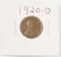1920-D LINCOLN PENNY LINCOLN CENT