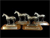 (4) Grand Champion Horse Trophies