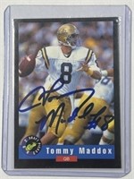 1992 Classic Draft Picks Tommy Maddox Auto!