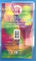 Benchmark 1 Grain 999 Silver