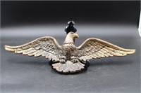 BRASS COLONIAL STYLE 19" EAGLE WALL HANGER