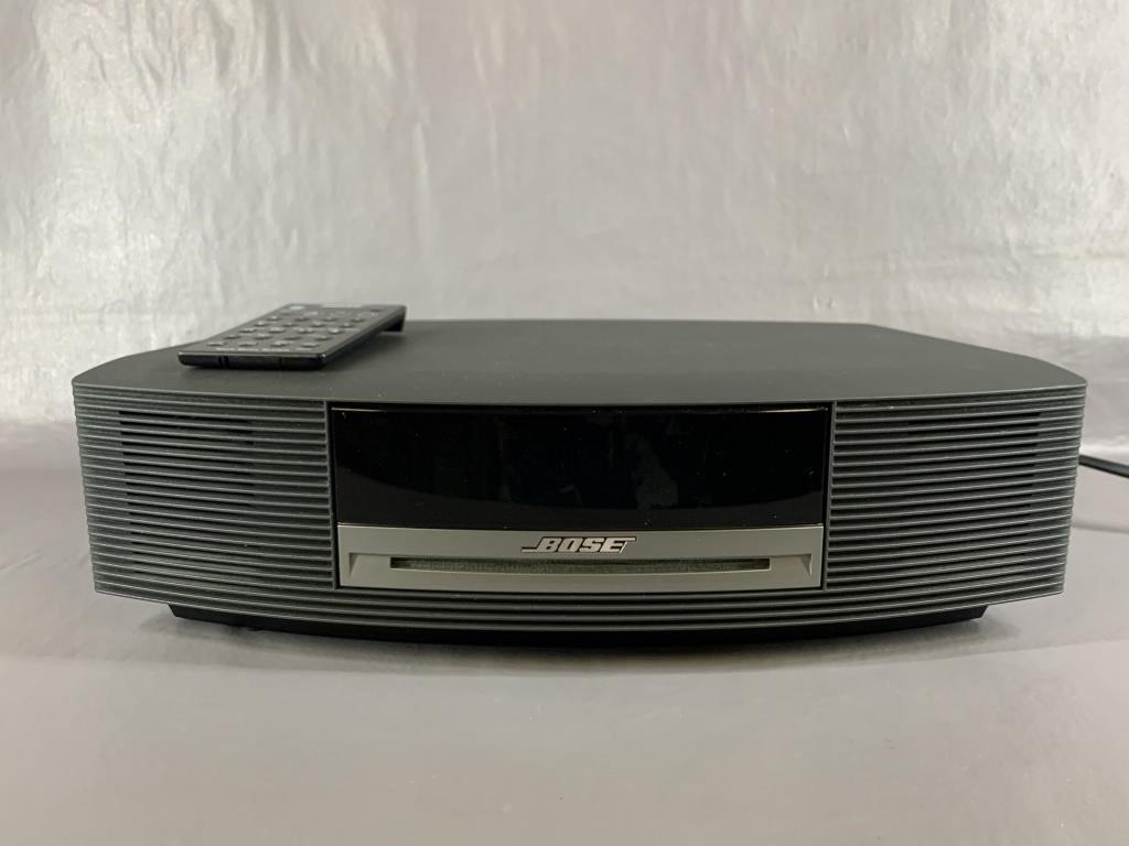 A Bose CD/ Radio Player With Remote