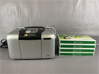 A Epson PictureMate & Replacement Ink, Untested