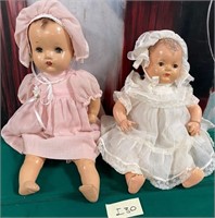 N - LOT OF 2 COLLECTIBLE DOLLS (I30)