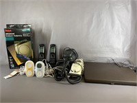 Assorted Electronics
 Baby Monitor, Landline