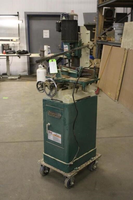 Grizzly GO448 Mortising Machine 1.5 Hp,110/220v,