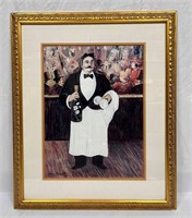 Guy Buffet Framed Print With Ornate Frame