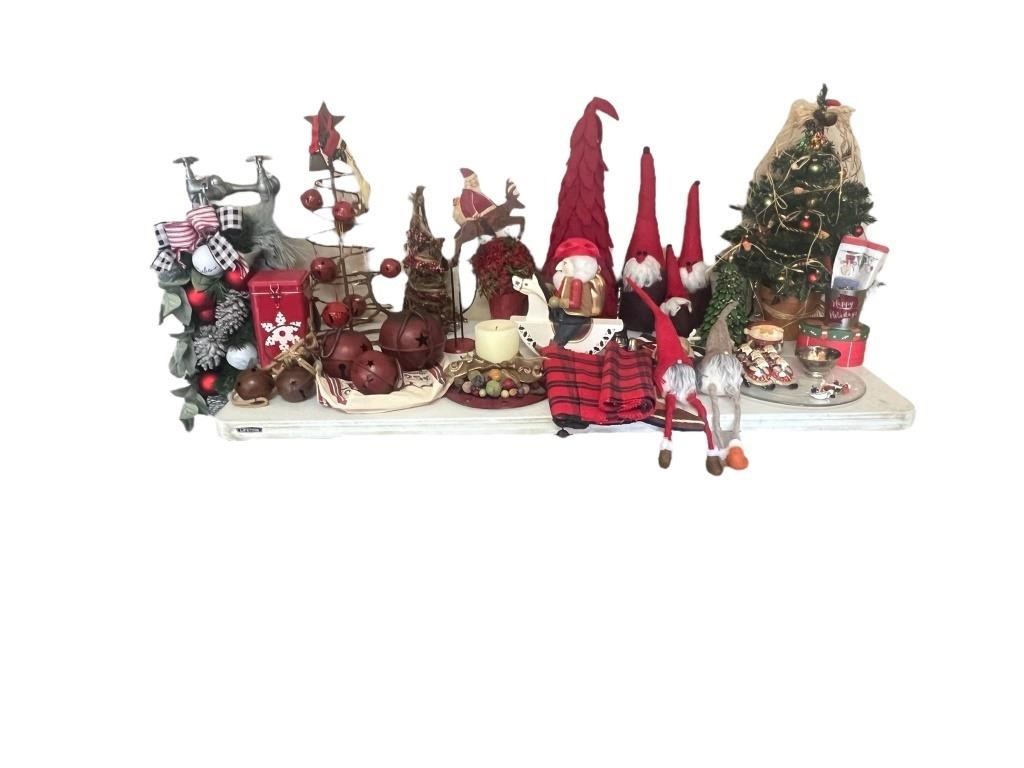 A Collection Of Christmas Decor.