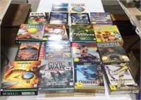 18 PC CD ROM games 6 sealed