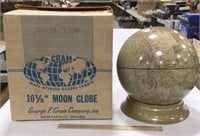 10 1/2in Moon Globe