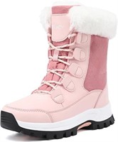 SIZE : 41 - PINK - COOJOY Womens Winter Snow