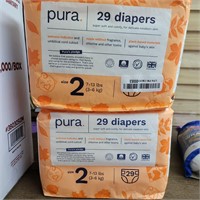 Diapers  2packs
