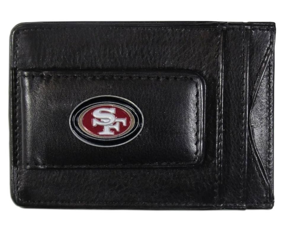 San Francisco 49ersLeather Money Clip Cardholder