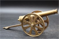 11" SOLID BRASS CANNON MODEL