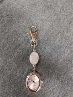 Vintage Avon Pink Pocket Watch