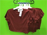Wild Fable Maroon Crop Top lot of 12 size L