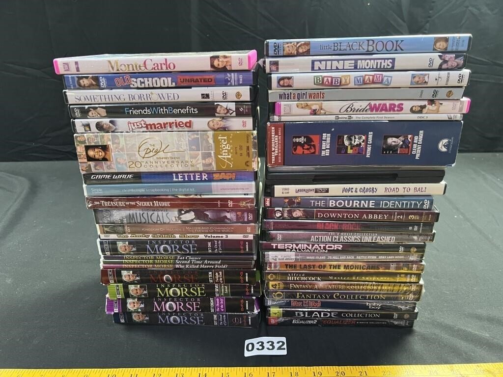 DVDs-Some Sealed