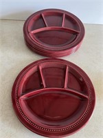 Set of  Luneville Fondue Plates