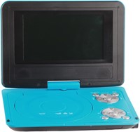 NEW $86 3D Portable DVD Player w/Lrg Swivel Screen