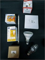 Assort. Lighting & Bulbs, LED, Halogen