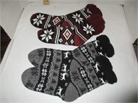 2 Pairs Slipper Socks