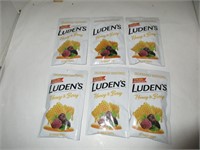 6 Bags Luden's Cough Drops