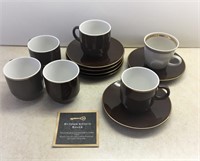 Italian Expresso Cups & Saucers