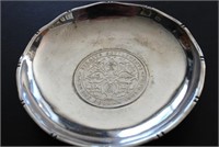 STERLING SILVER COIN DISH