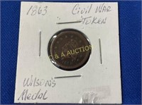 1863 CIVIL WAR TOKEN