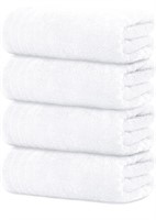 Tens Towels 4 Bath Towels, 100% Cotton, 30x60"