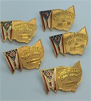 Ohio AFL-CIO Cope 1994 Pin Chest Hat Lapel Badge